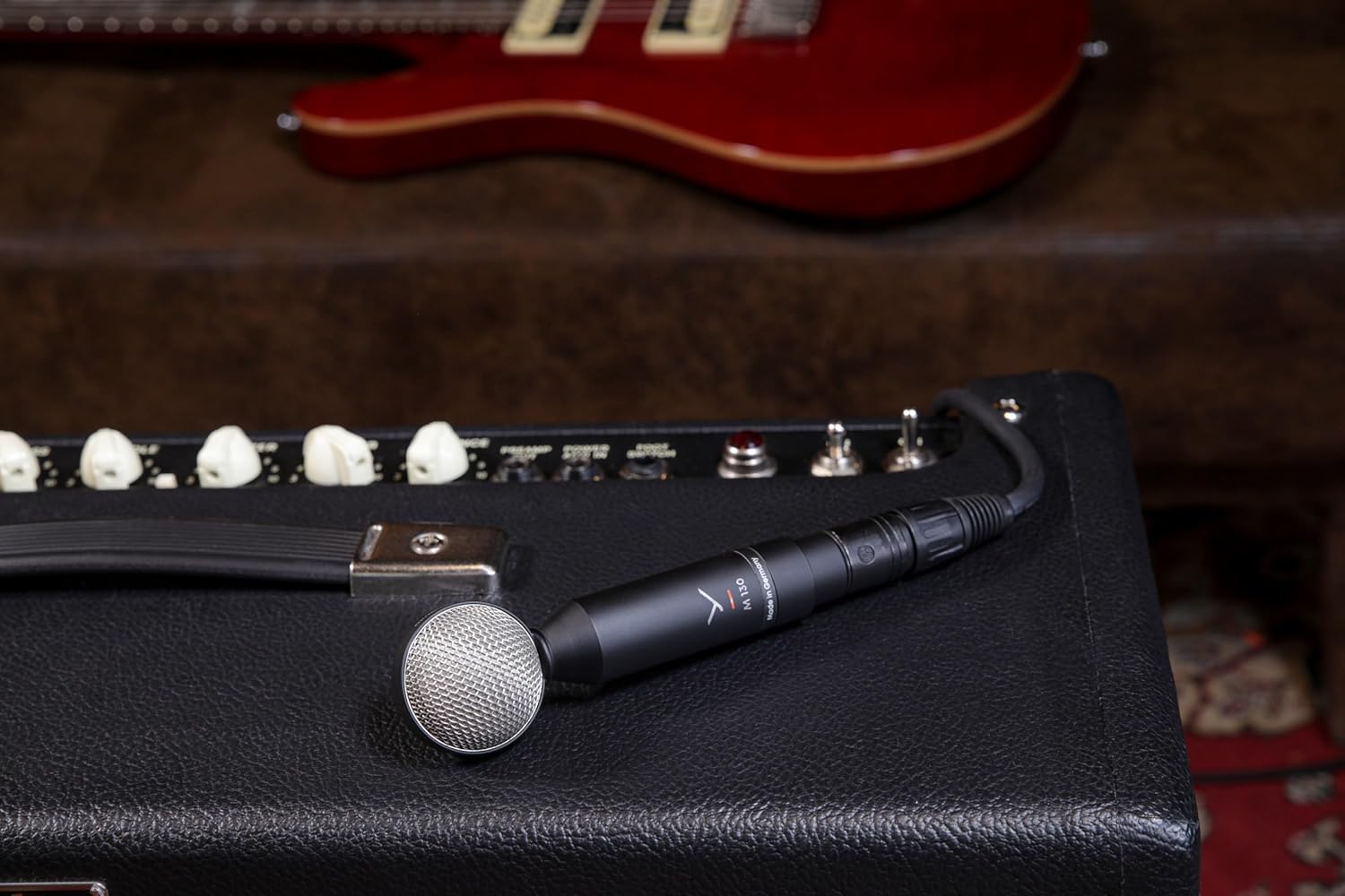 beyerdynamic M 130 Dynamic Double-Ribbon Microphone (Figure-Eight) Ideal for Stereo, Ambience and Instrument Recordings *New* with Extraordinary Sound Character, Handmade in Germany