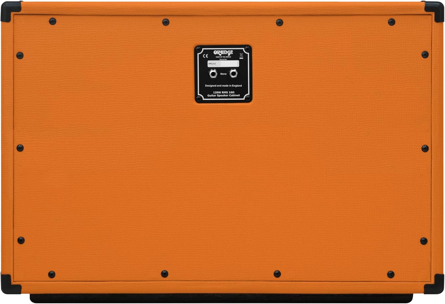 Orange 2x12 Cabinet Celestion V30 16 Ohm