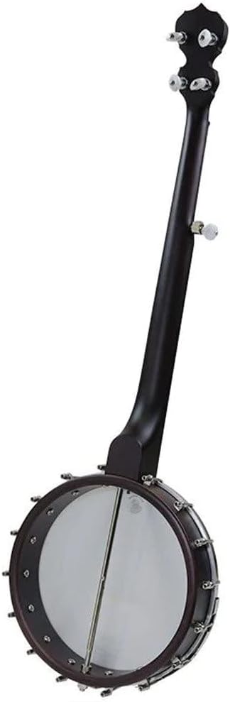 Deering Artisan Goodtime 5-String Open Back Banjo - Dark Brown Stain with 5th String Spikes, Planetary Tuners and Instrument Alley Openback Bundle