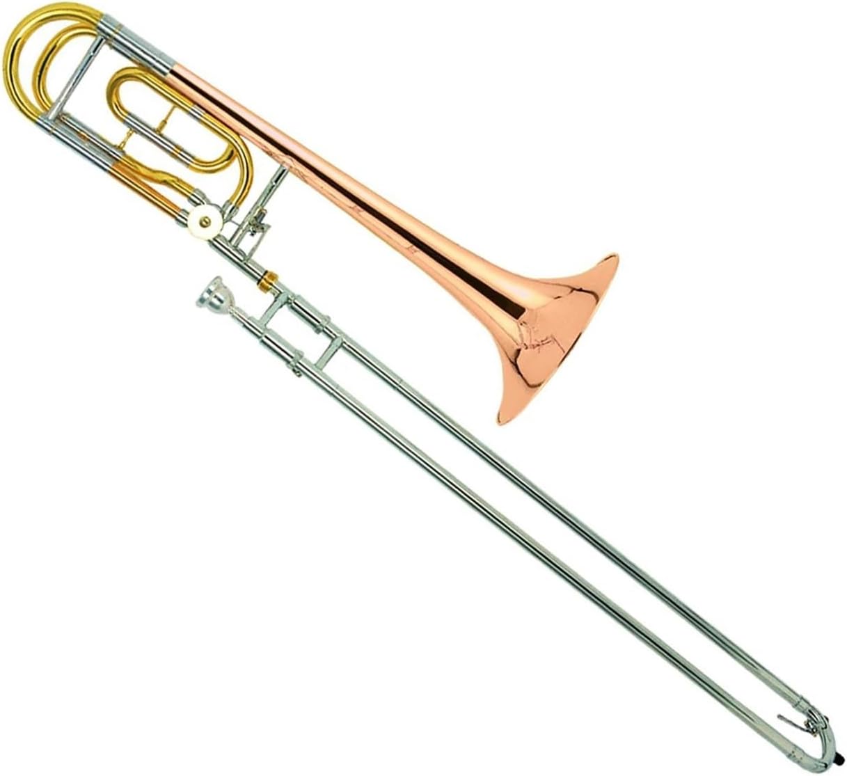 Professionals euphonium High-Grade Tenor Trombone Cupronickel Inside And Outside Slide Finish Gold Lacquer