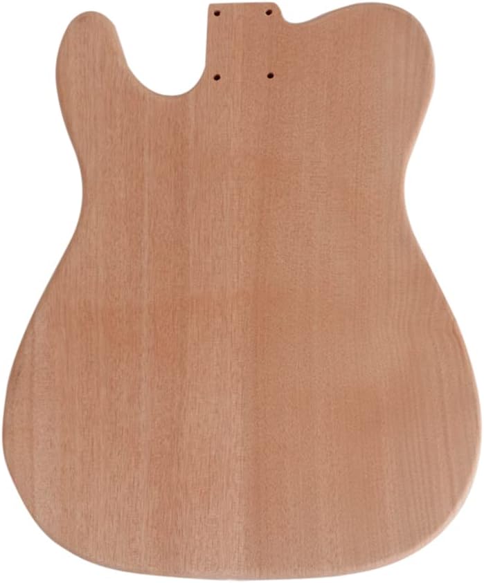 Fojill Roasted Canadian Maple Neck DIY Electric Guitar Kit Unfinished Uncut Mahogany Body Rosewood Fingerboard Fretboard Build Your Own All Parts Included(FTLK-60R)