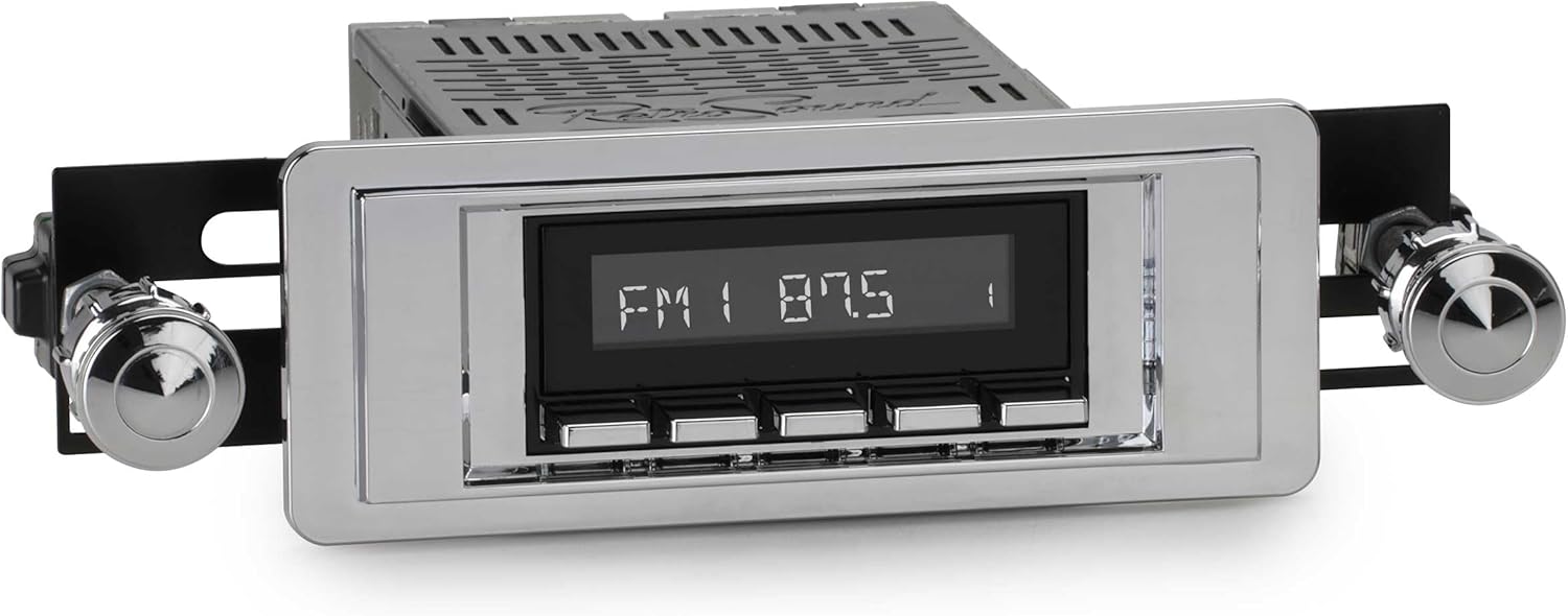 RetroRadio Compatible with 1950-56 Cadillac Series 60 Fleetwood Features Include Bluetooth, USB, AM/FM HBC-M2-102-14-84CA1