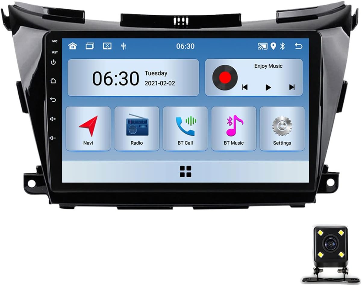 Double Din Car Stereo 9 Inch Touchscreen for Nissan Murano 3 Z52 2014~2020 Compatible with Carplay/Auto/Mirror Link, Car Stereo with Bluetooth MP5 Player, Backup Camera, FM Car Radio