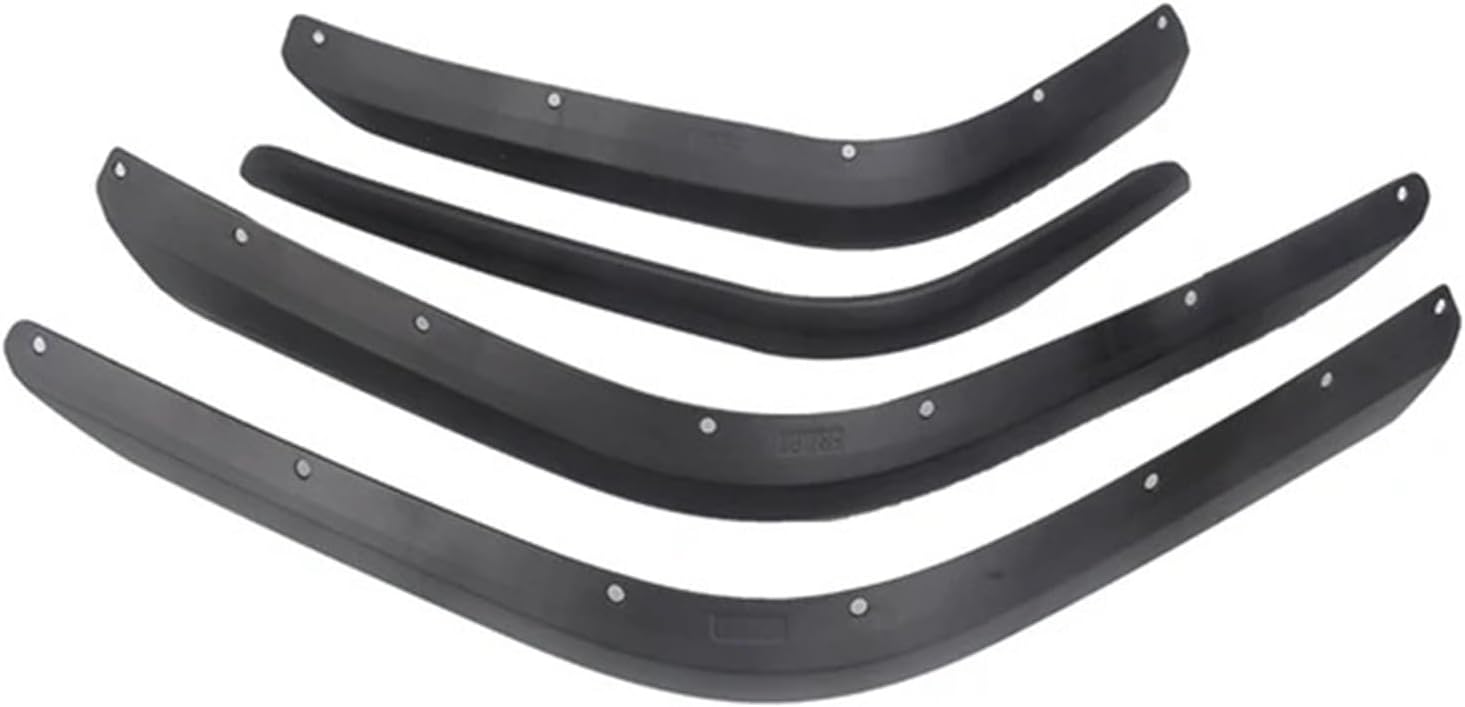 Compatible For Jeep Wrangler JL 2018-2023 2022 2021 Front Rear Mudguard Low Fender Car Splash Protector Protective Guards Flares Mudflaps