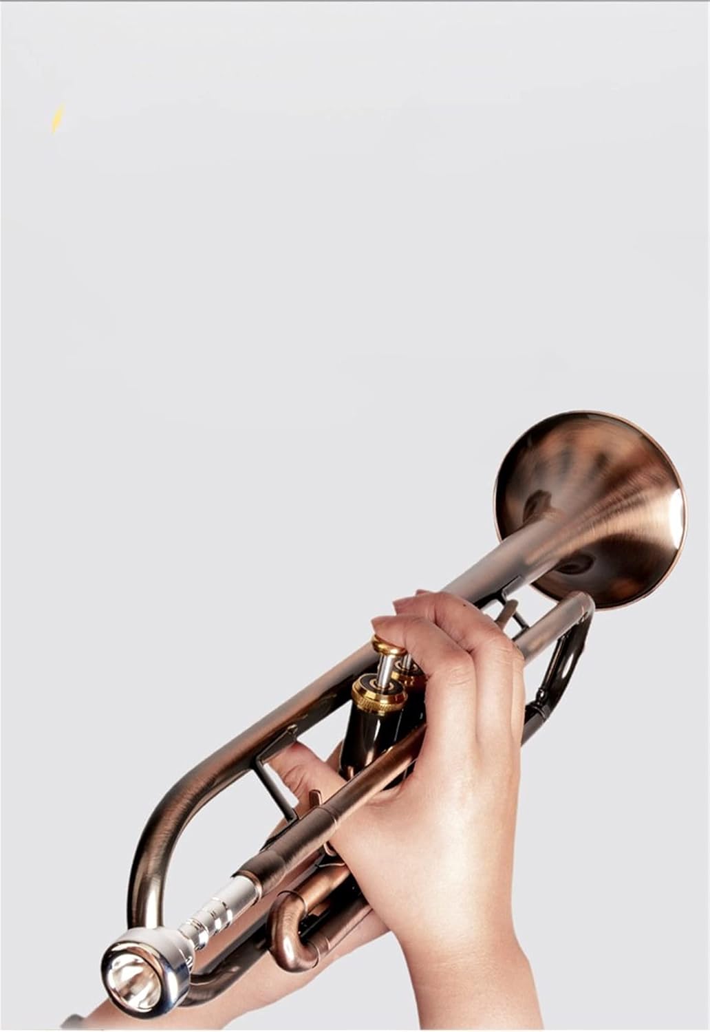 Antique Trumpet Instrument B Flat Wind Trumpet Trumpets Beginner Trumpet Set