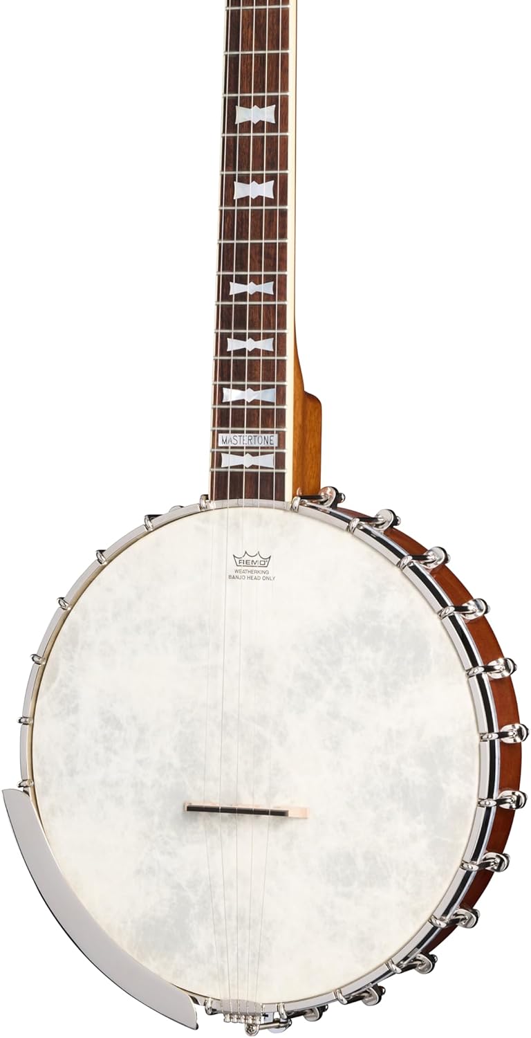Epiphone Mastertone Bowtie Open Back Banjo with Bag