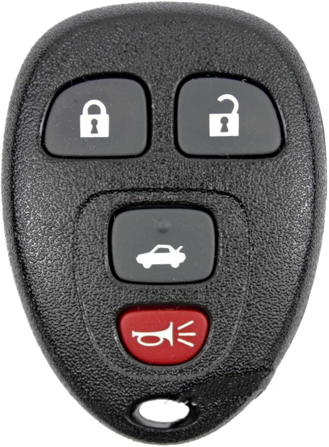 New Keyless Entry 4 Button Remote Car Key Fob for Select Chevrolet Pontiac Saturn & Buick FCC ID KOBGT04A/GM # 15252034