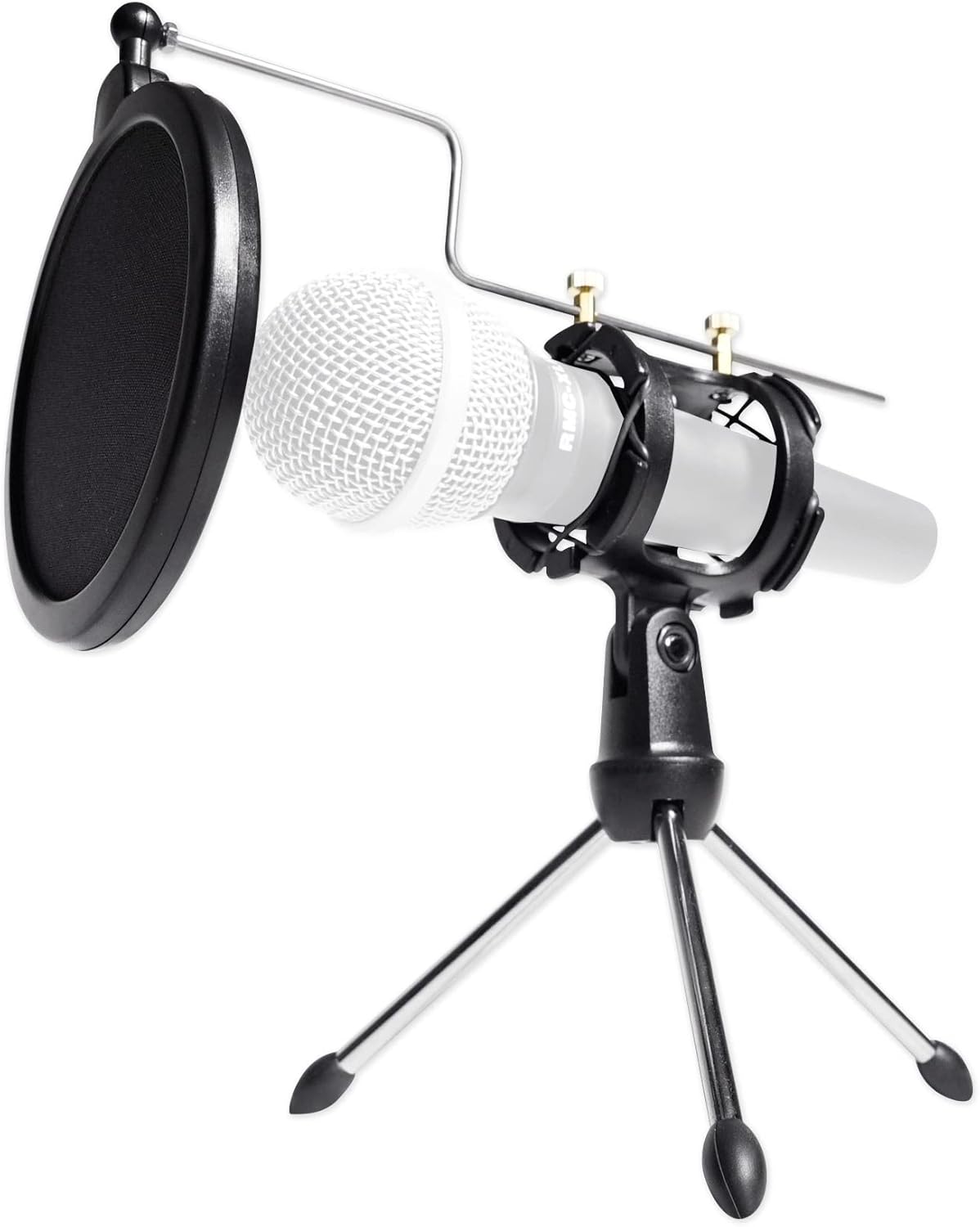 Audio-Technica 1-Person PC Podcasting Podcast Bundle Microphone+Stand+Headphones