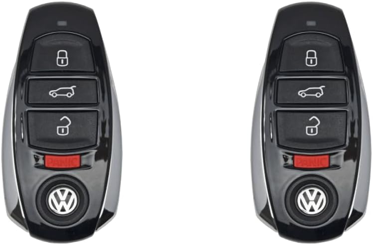 Replacement Smart Key Fob for Volkswagen Touareg 2015 FCC IYZVWTOUA Part Number IYZVWTOUA 7P6-959-754 Pack of 2