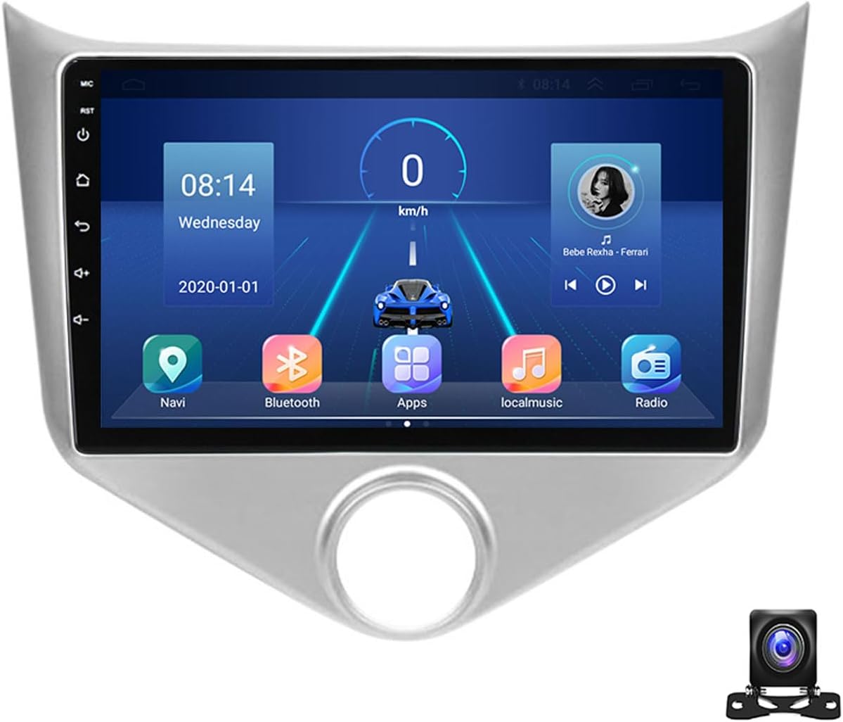 9 Inch Touch Screen Car Stereo with Navigation Compatible with Chery Fulwin 2013~2016 Android Car Radio Compatible with Carplay Android Auto Radio FM RDS DSP SWC 4G,M90S 1G+32G