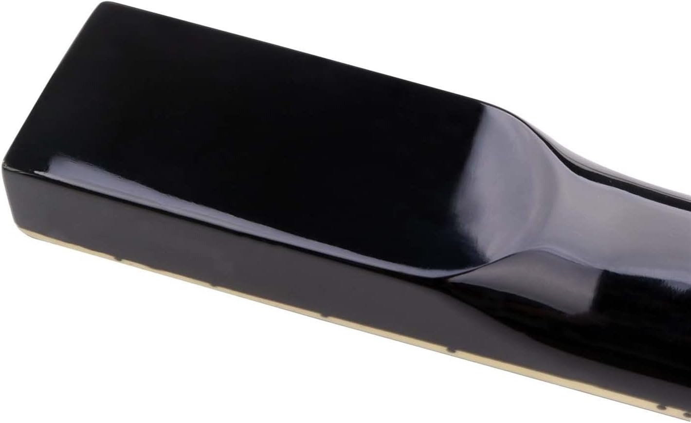 for LP Guitar Neck Electric Guitar Neck Butt Black Rosewood Headstock Unfinished Guitar Neck