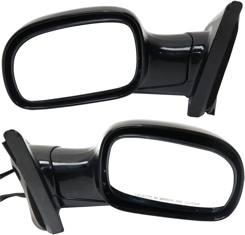 Garage-Pro Driver & Passenger Side Power Non-Heated Mirrors for Dodge Grand Caravan Caravan Chrysler Town & Country 2001-2007 Paintable