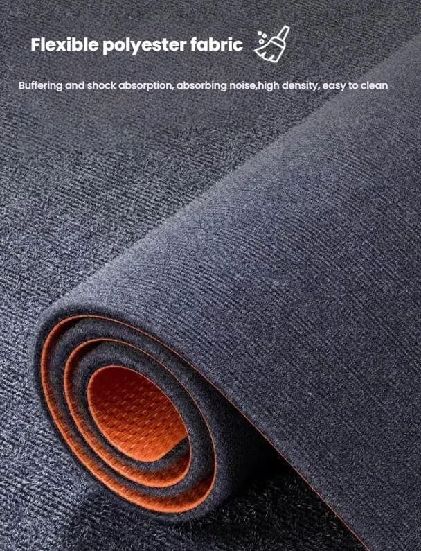 Soundproof Carpet Non-Slip Pads,Sound Absorbing Rug Floor Mat,9mm Thick Carpet Acoustic Pads for Piano Drum