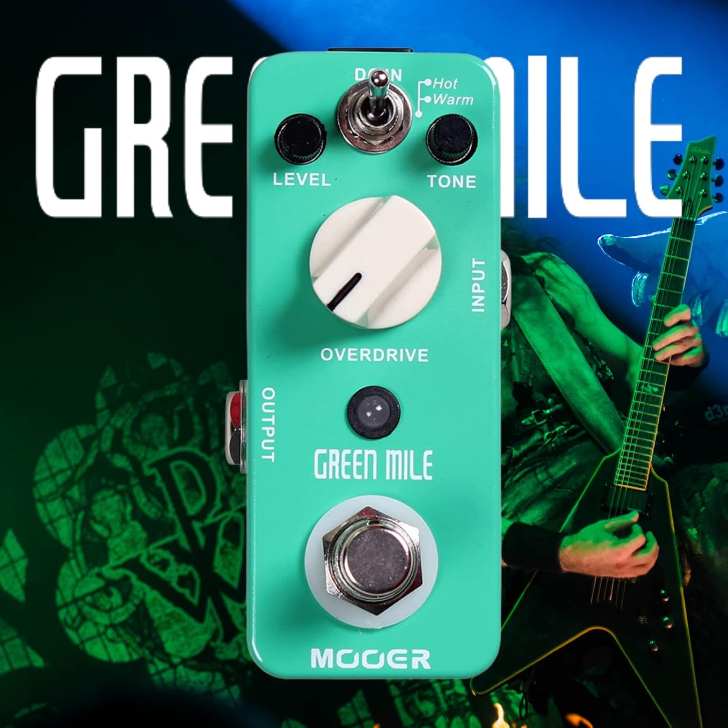 MOOER Green Mile Overdrive Pedal