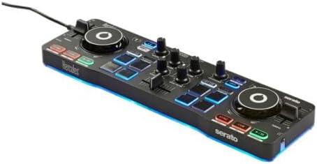 Hercules DJ Control Starlight Compact Controller with Serato DJ Lite