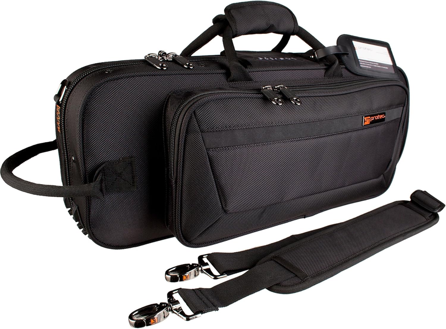 Protec Trumpet Contoured PRO PAC Case, Black, Model PB301CT