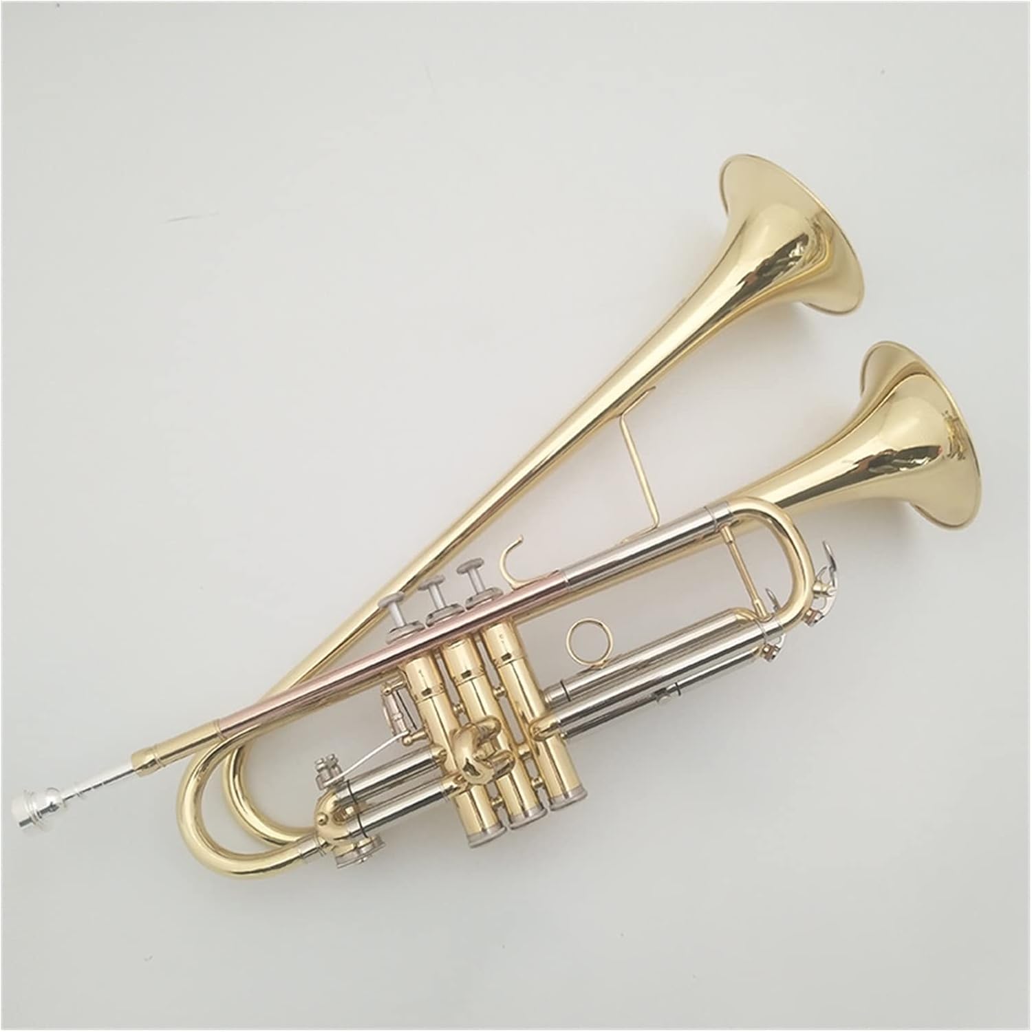 TSTS New Double Trumpet Trumpet French Style Classic Horn Professional Trumpet