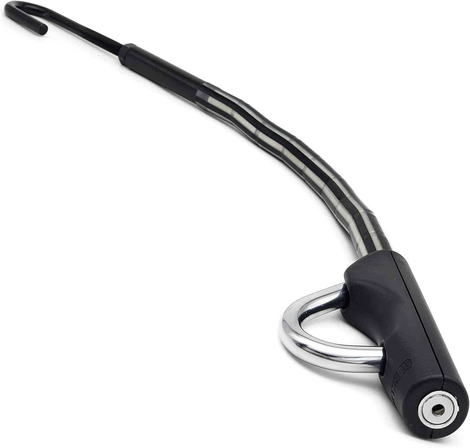 Bunker BP80/B High-end Steering Wheel Brake Pedal Flexible Lock, Articulated Armored, Hardened Tilting Lock, Heavy Duty Universal Clutch Anti Theft Bar Lock Device for Vehicle Car Truck Van, Camper