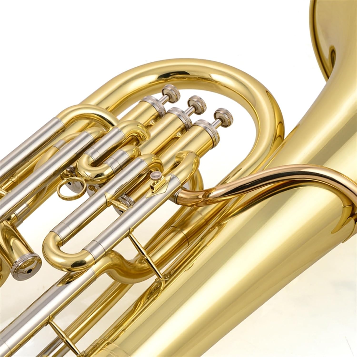 Beginner euphonium Professional Four-key Euphonium 3+1 B Flat Tune Band School Playing B Flat Tune