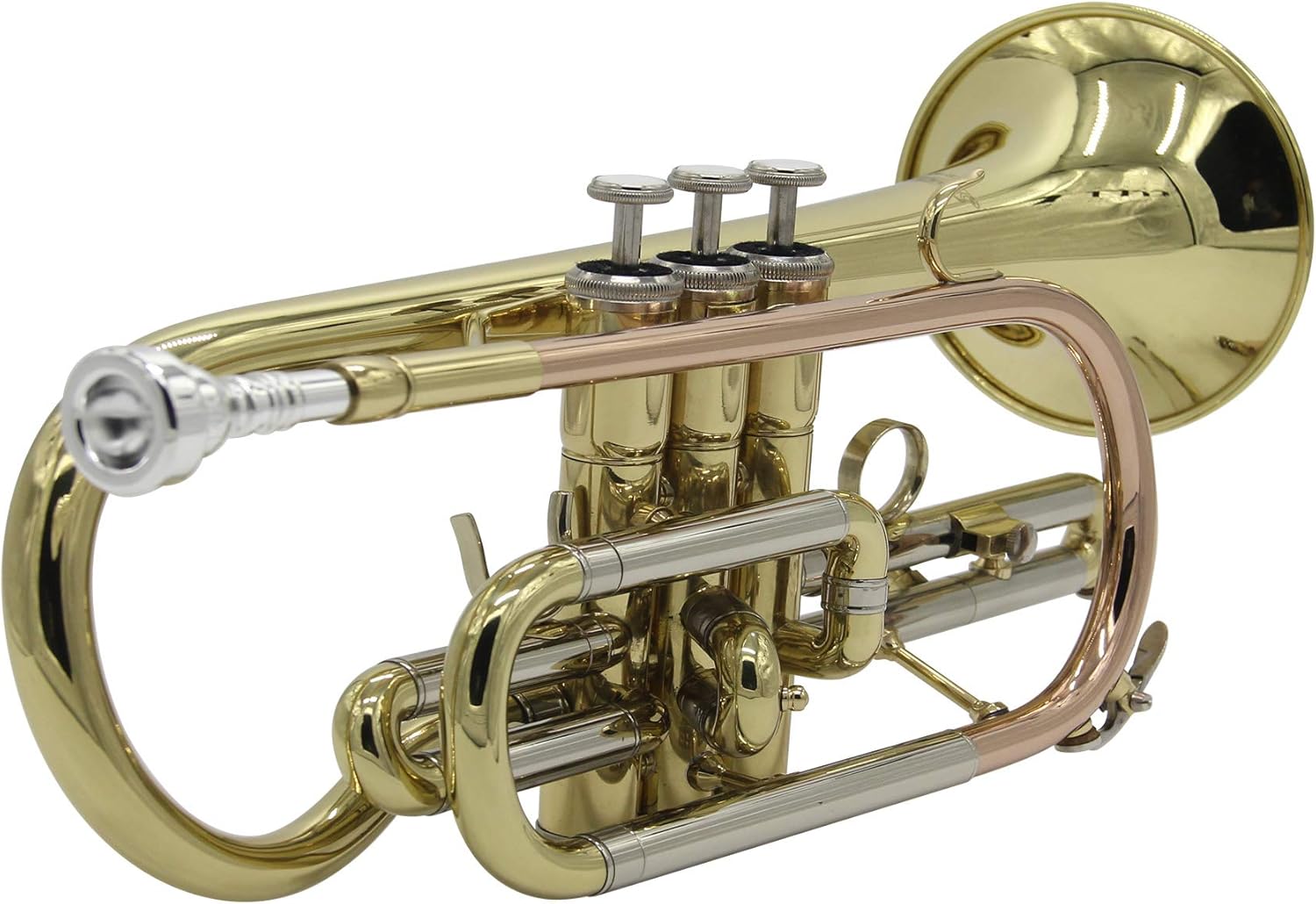 Singer's day SCR-4335 Bb Cornet with Rose Brass Leadpipe