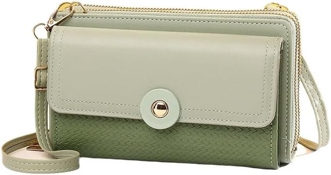 PU Horizontal Style Mobile Phone Bag Women Cell Phone Crossbody