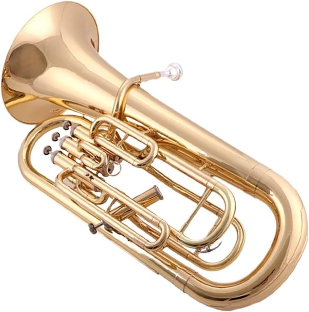 Beginner euphonium Euphonium B Flat Key Four-key Side Key Professional Playing Tuba Instrument