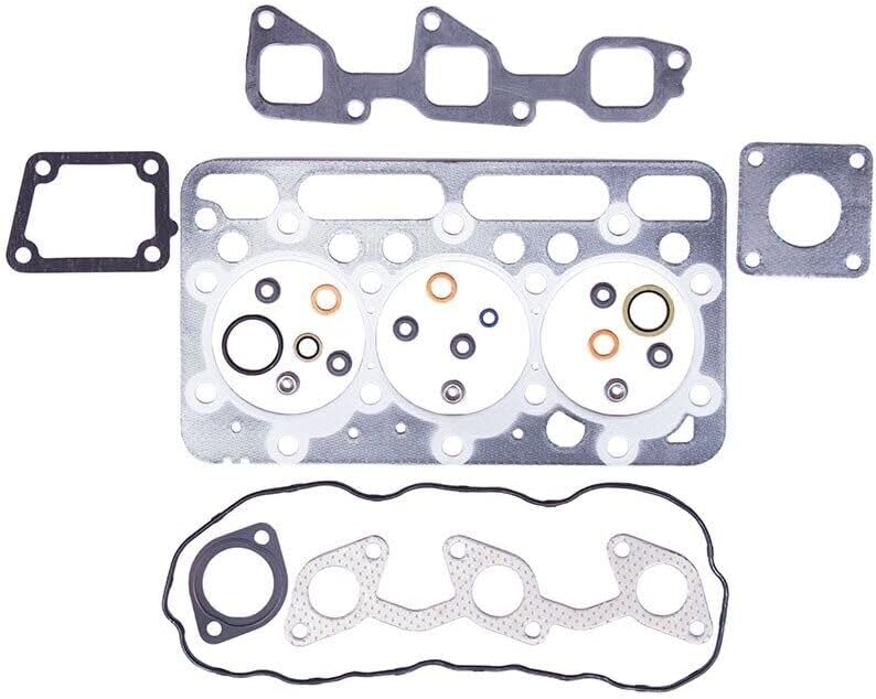 Sourcefy 1G972-99353 Head Gasket Set Without Seals for Kubota - Model 328 325 L3410DT L3300F L3410GST/HST L3300DT/GST - Engine Fitment D1703 - for Excavator, Tractor