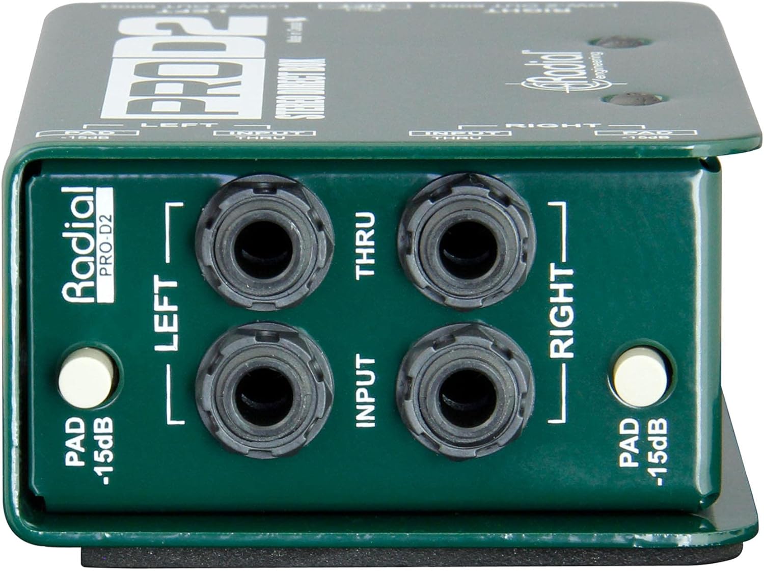 Radial Engineering ProD2 Bundle with 2 XLR Cables (3 Items)