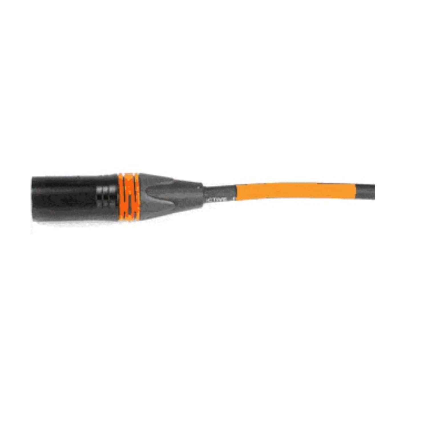 Elite Core AVLGear CSM4-RAFN-30 | XLR Male to XLR Right Angle Female 30 Feet Mic Cable Orange with Orange Ring