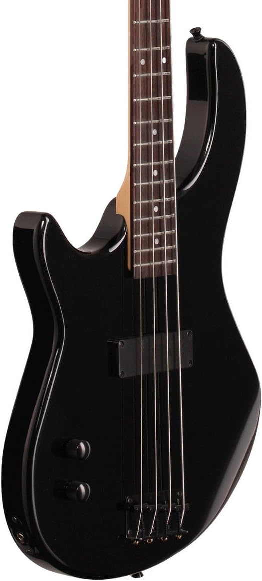 Dean Edge 09L Lefty Electric Bass Guitar - (Black)