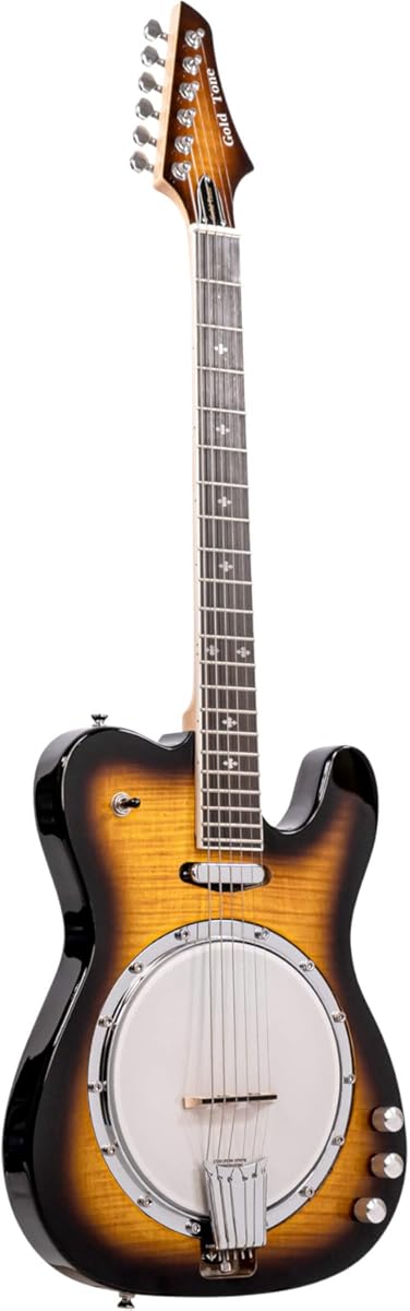 Gold Tone ES-Banjitar Electric Banjo (Six String, Flamed Maple)