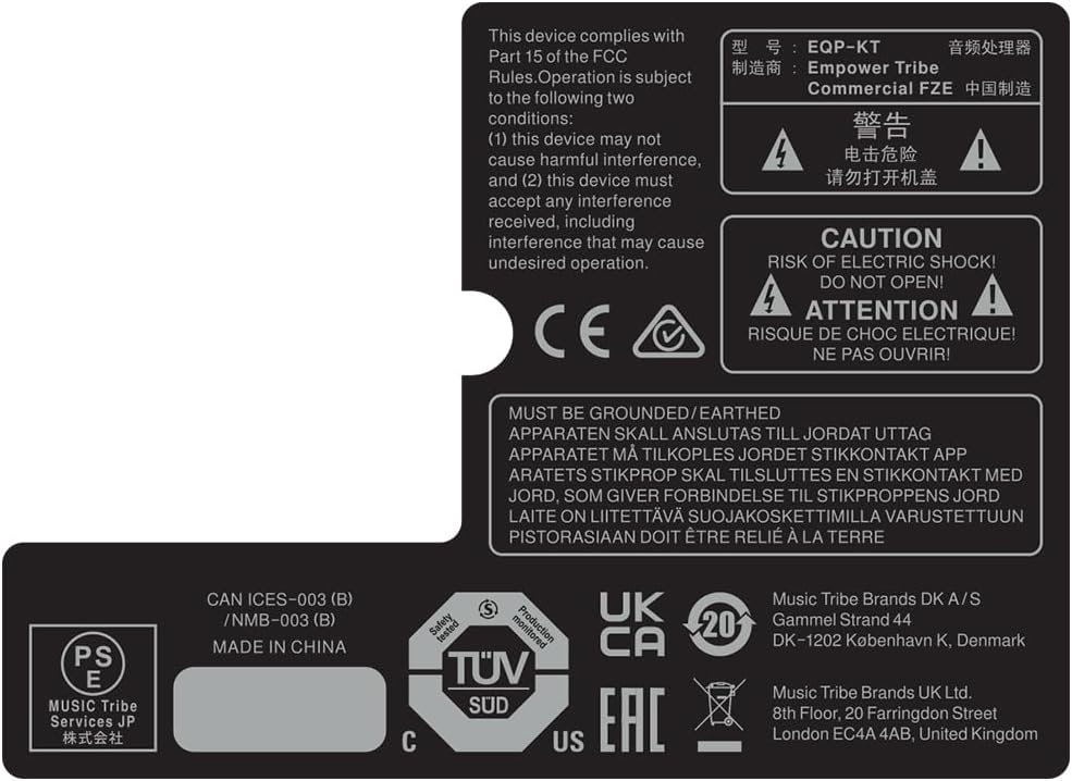 Klark Teknik EQP-KT Classic Tube Equaliser with Switchable-Frequency Selection, Variable Bandwidth and Custom-Built Midas Transformers
