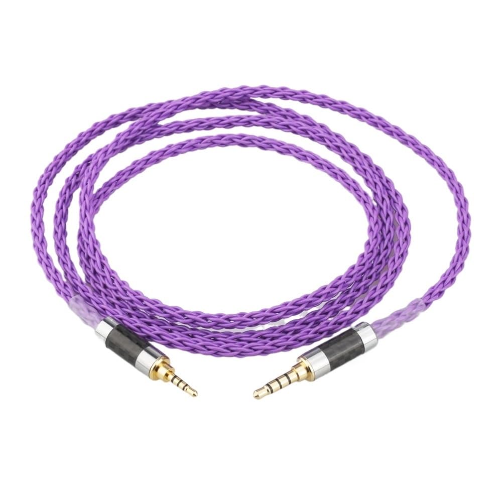 HiFi 4pin XLR Male 2.5mm/4.4mm Balanced Headphone Upgrade Cable for T60RP T20RP T40RPmkII T50RP 3.5mm Balanced Headphones(4pin XLR Balanced,1m)