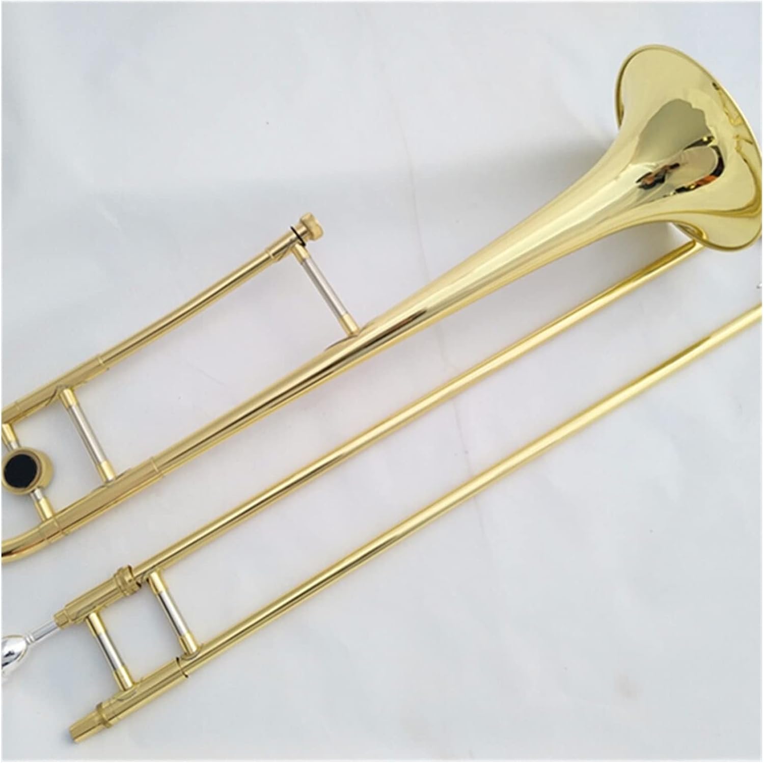 TSTS B-Flat Alto Trombone Lacquered-Gold Brass Instrument Beginner Trombone