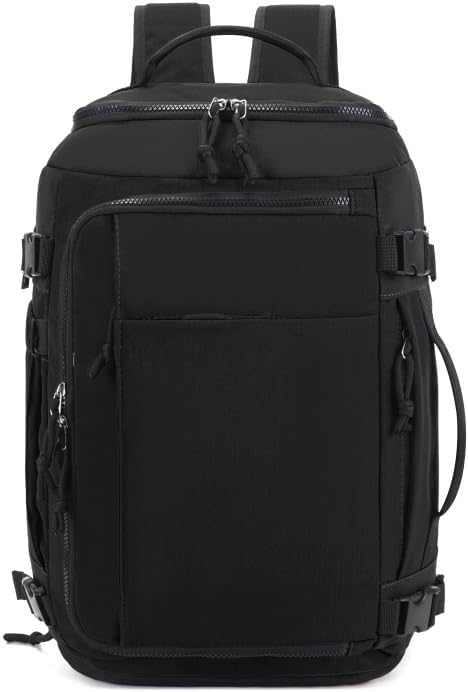 Trendy Bag, Large Capacity Backpack, Six Color, Versatile Storage For Travel(Black)