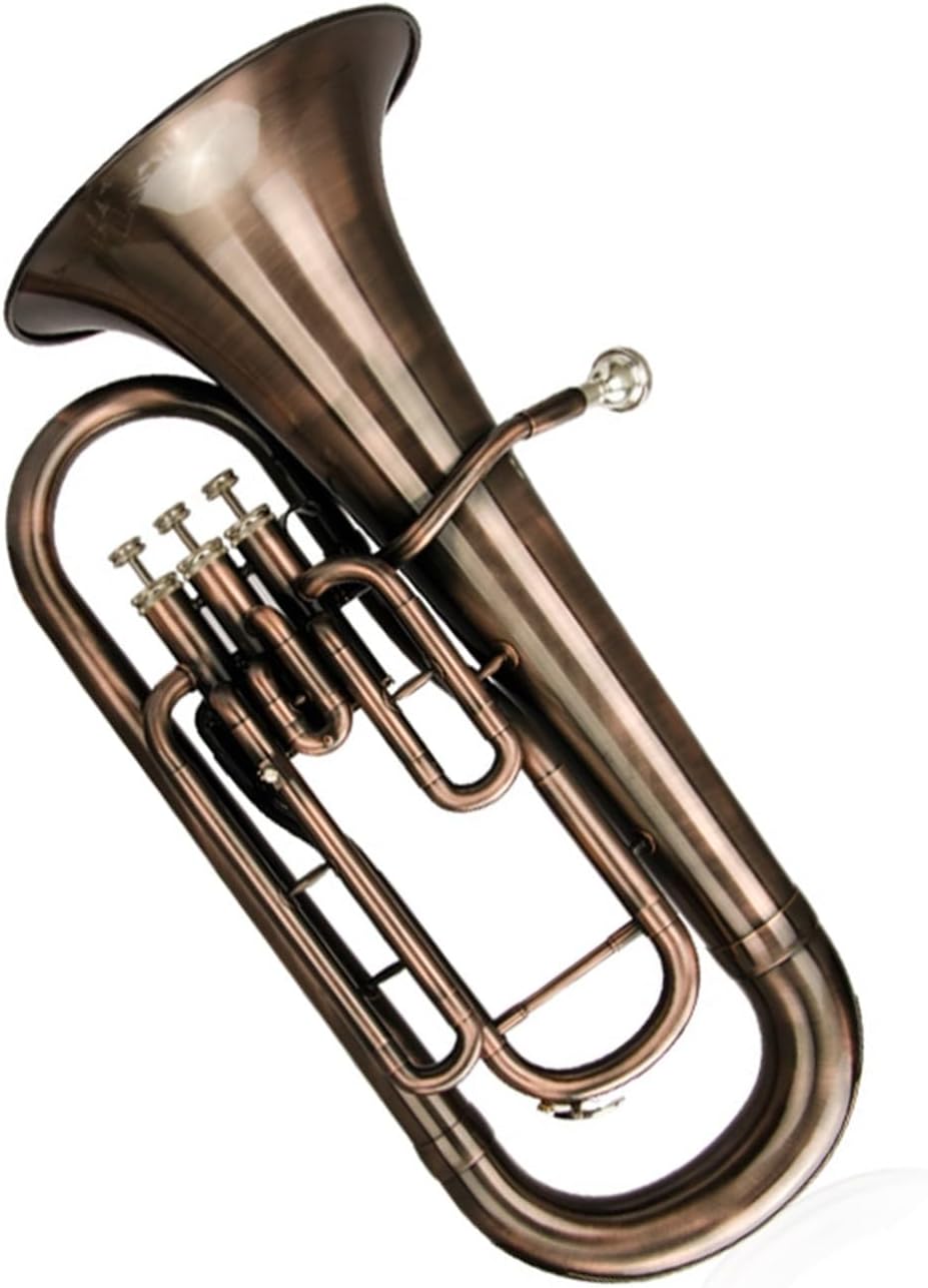 B Flat Antique Upright Euphonium Suitable For Playing And Practicing Instruments Euphonium All-brass Instrument