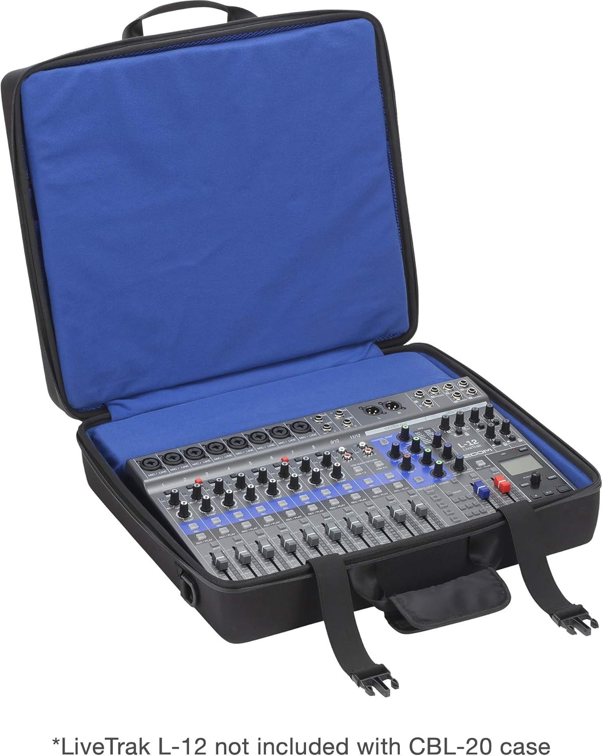 Zoom LiveTrak L-20 Digital Mixer & Multitrack Recorder Bundle with CBL-20 Carrying Case