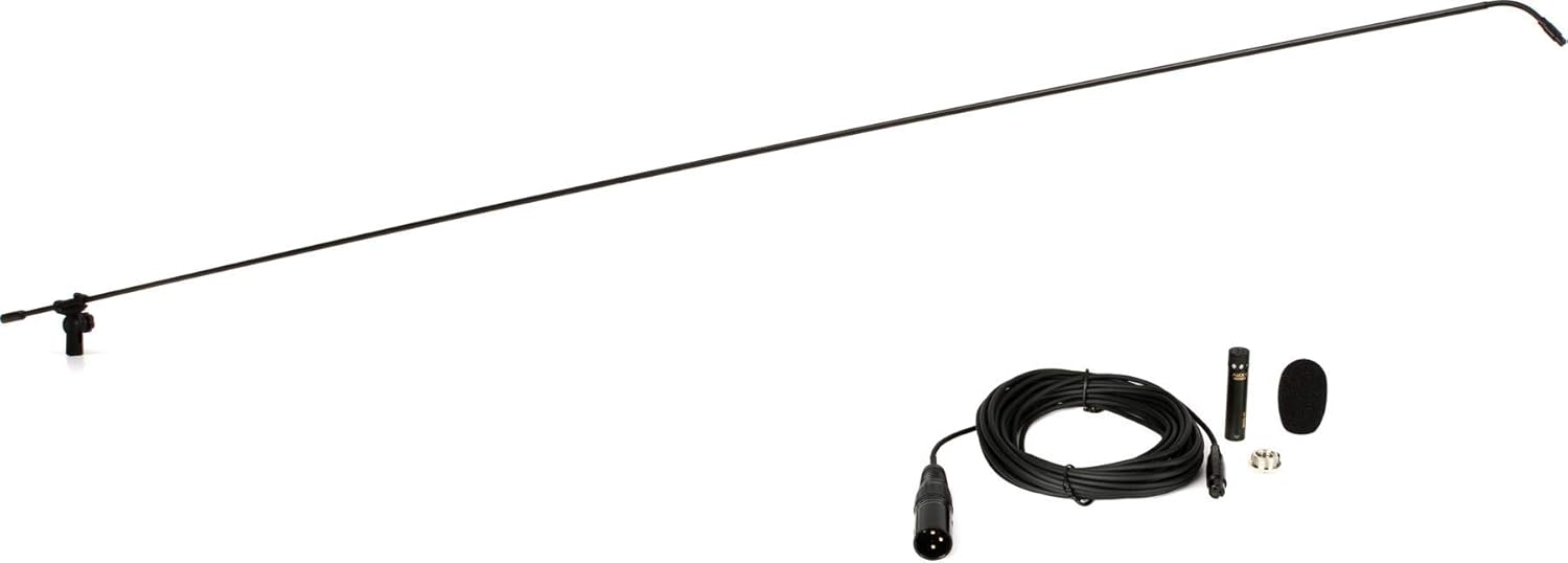 AUDIX MicroBoom MB8450HC 84 inch Mini Hypercardioid Boom Microphone System for Overhead Recording