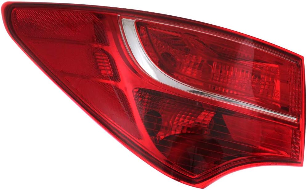 KarParts360 For Hyundai Santa Fe Sport Model Outer Tail Light 2013 2014 2015 2016 Driver Side HY2804123 | 92401-4Z000