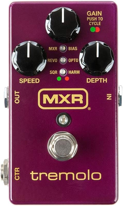 Dunlop MXR Tremolo Effects Pedal, Purple