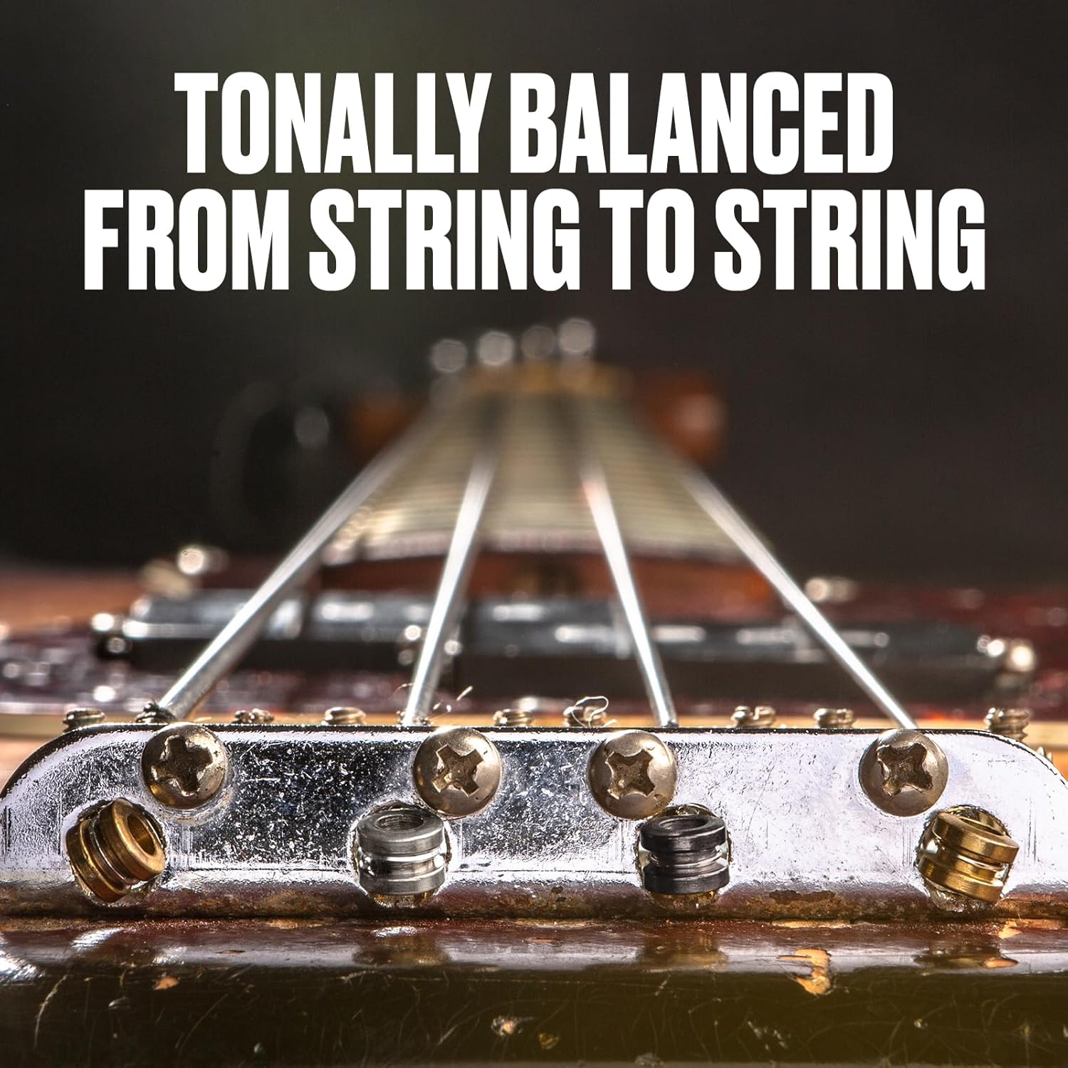 Jim Dunlop Stainless Steel Flatwound Medium Scale Bass Strings 40-100