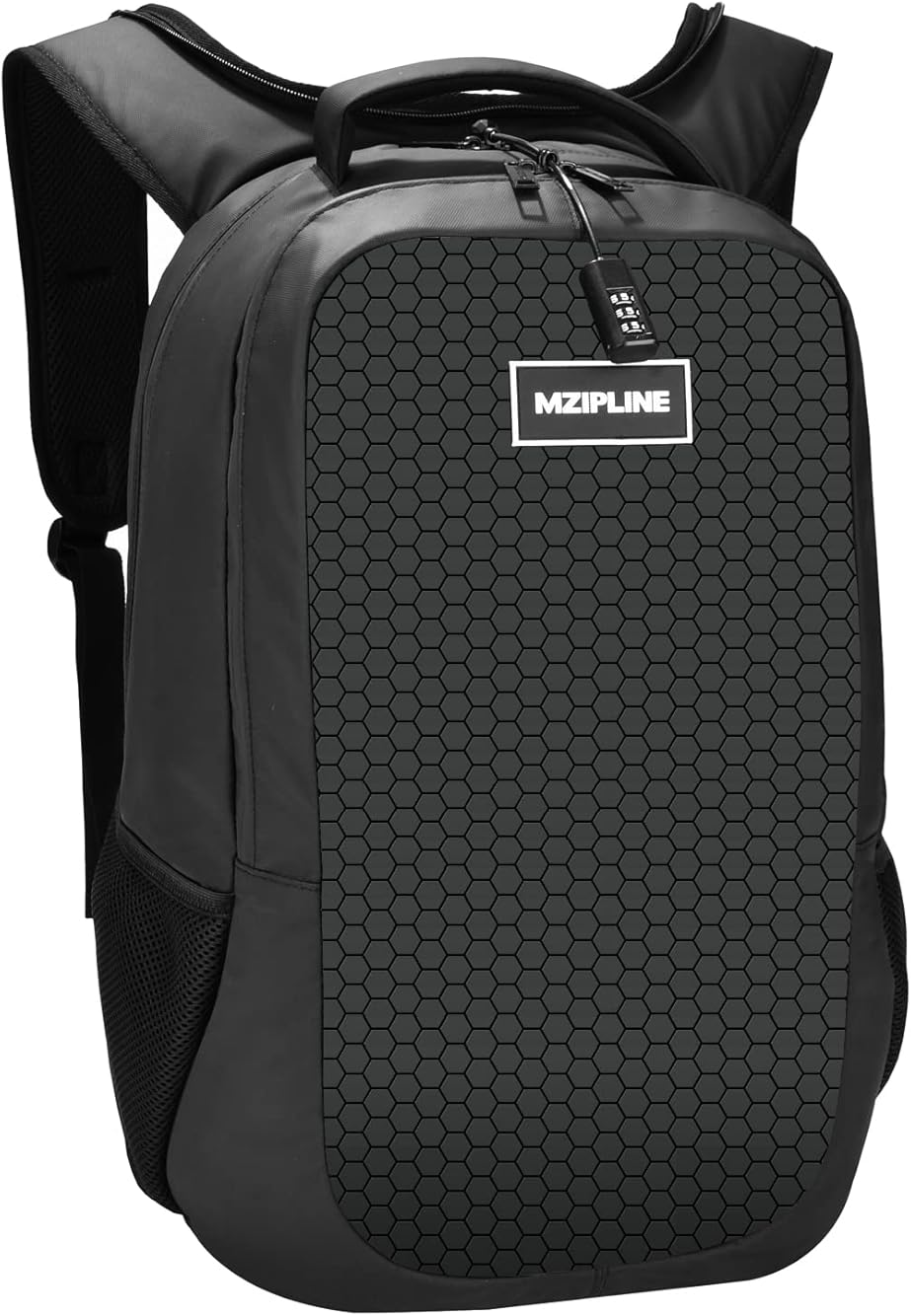 Activated Carbon Lined Backpack Bag With Comb Lock & Hoodie Water Resistant,Anti Theft Laptop Daypack Travel bags for Men & Women Travel