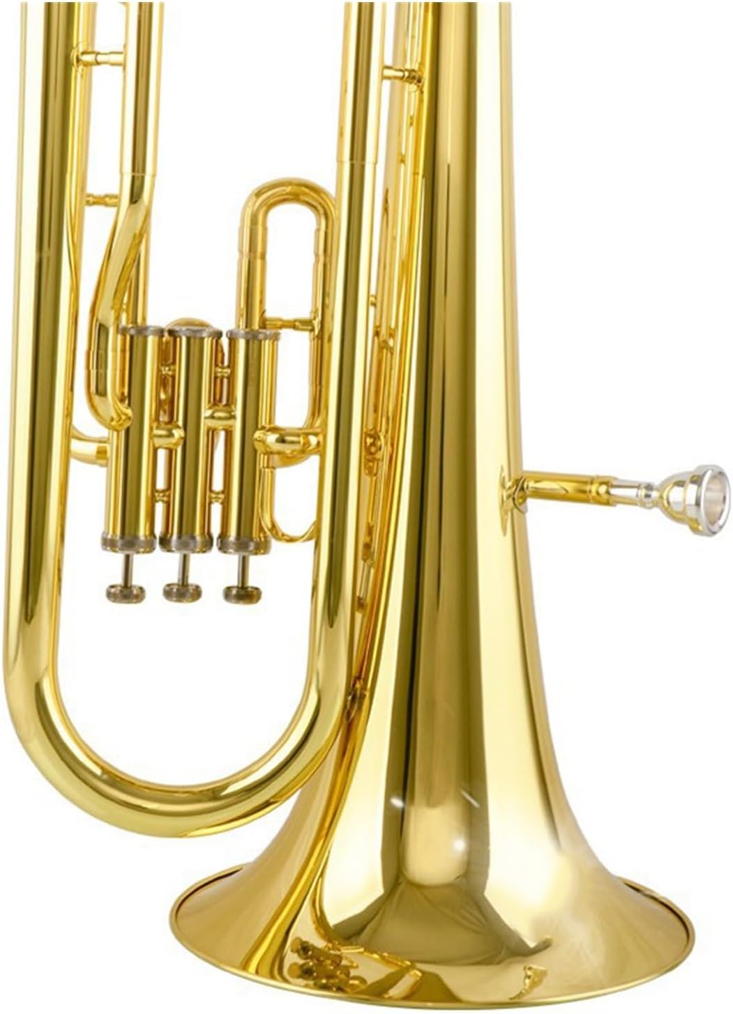 Euphonium In B Flat Upright Key Suitable For Beginners Euphonium All-brass Instrument