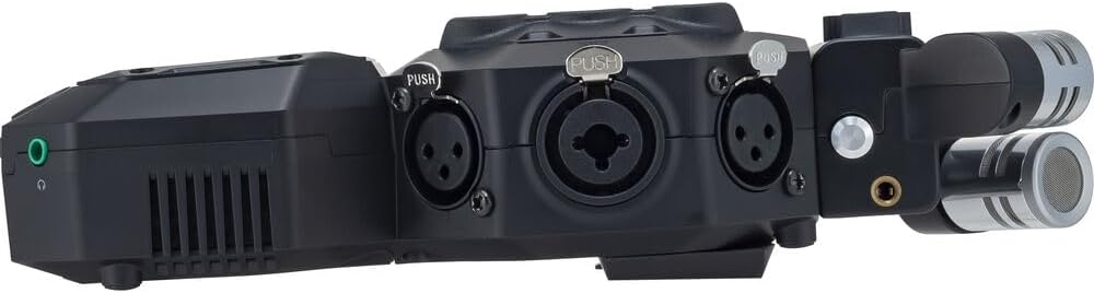 Zoom H8 Handy Recorder Bundled with Bluetooth Adapter + 128GB Memory Card + Furry Wind Screen + XLR Microphone Cable + AA Batteries | 4 Pack + Cleaning Cloth (7 Items)