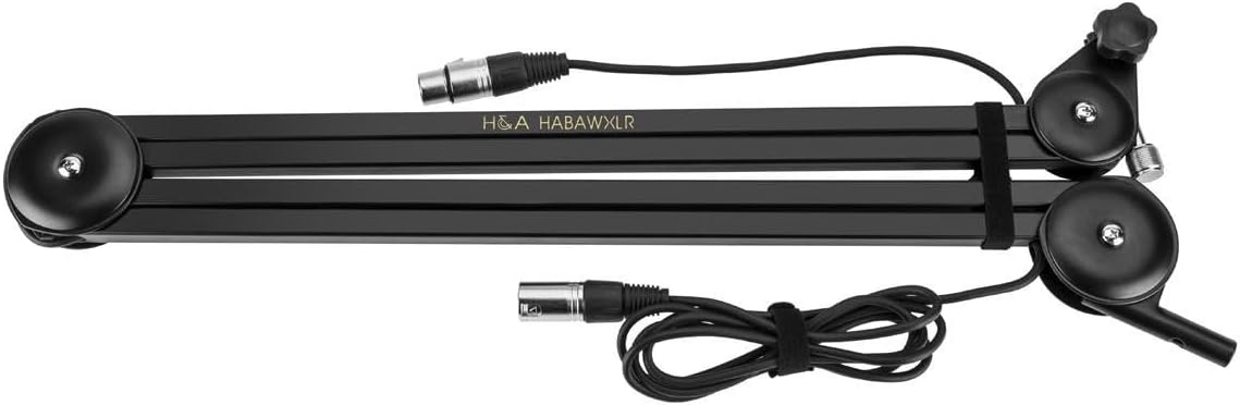 Rode 2X PodMic Dynamic Podcasting Microphones Bundle with 2X Broadcast Arms with Internal Springs and Integrated 10' XLR Cables, 2X High-Performance Closed-Back Studio Monitor Headphones (6 Products)