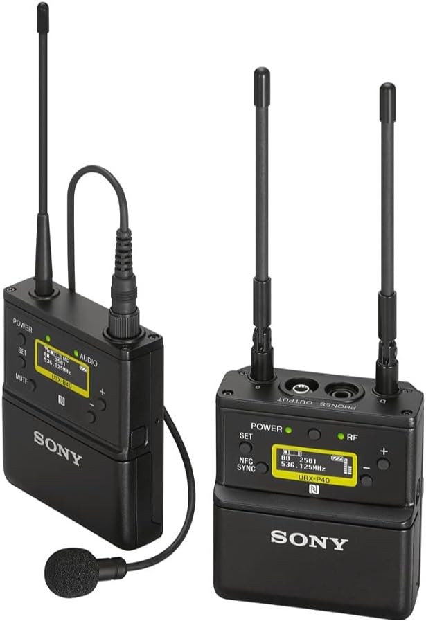 Sony UWP-D, 1 Wireless Microphone System, Black, One Size (UWP-D21/14)