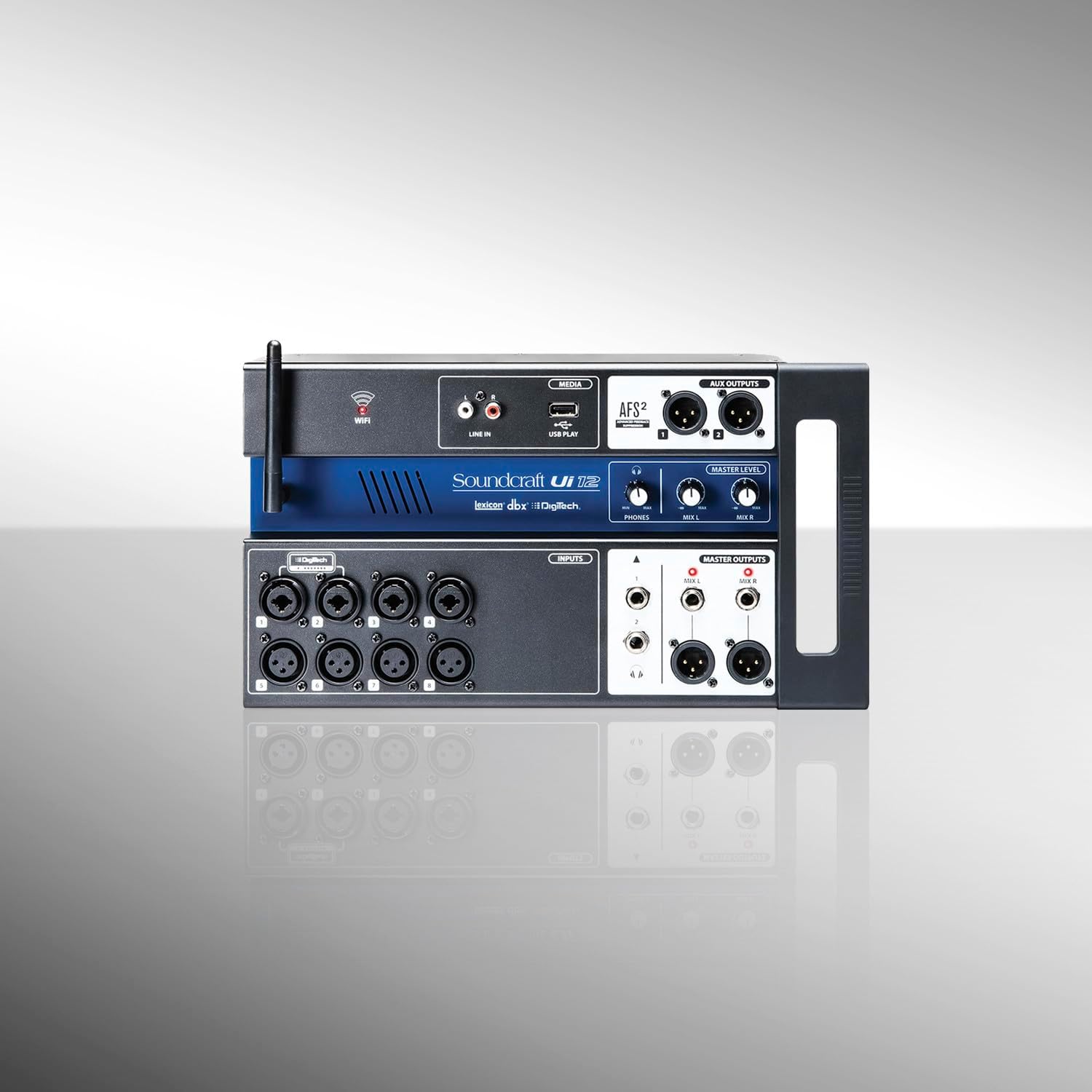 Soundcraft Ui12 Remote-Controlled 12-Input Digital Mixer