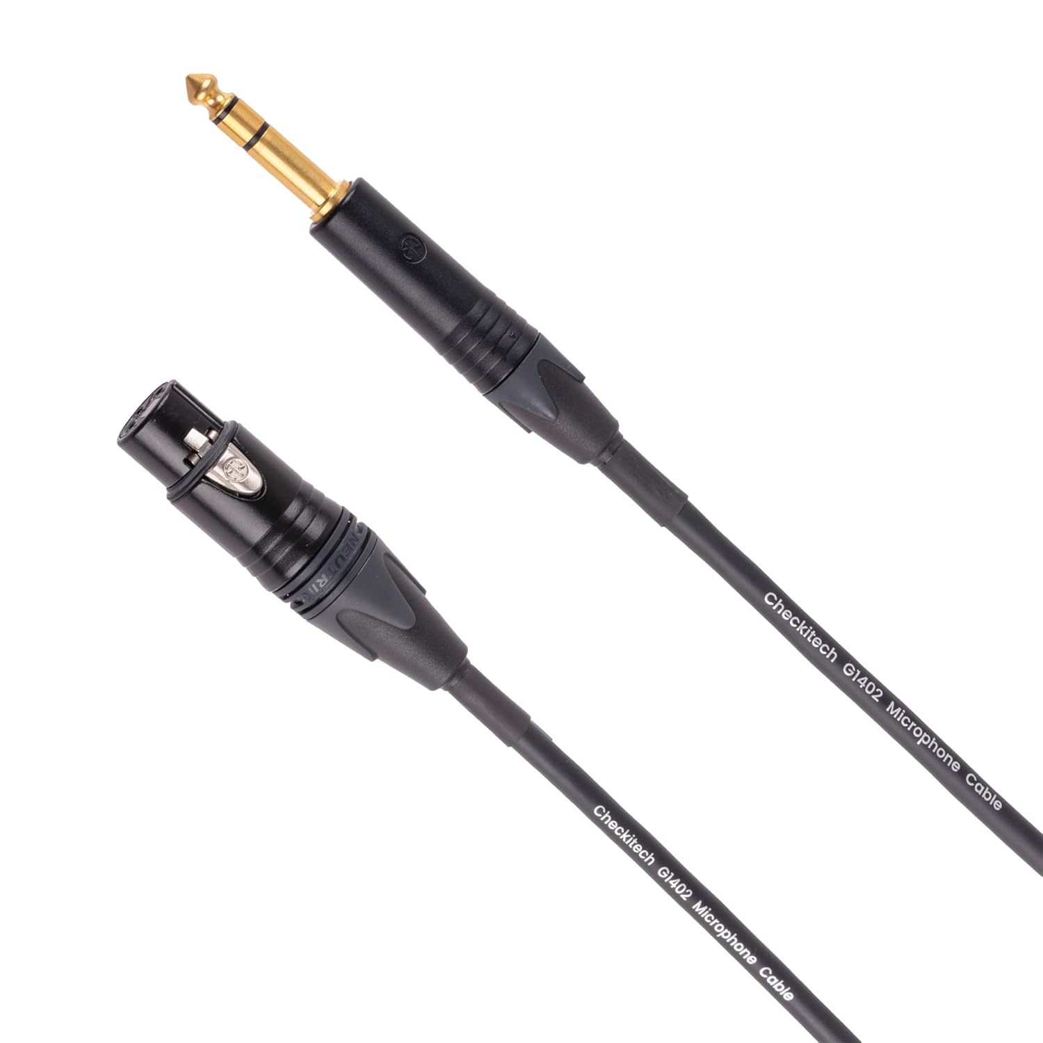 Gratify Balanced XLR Female to 1/4-inch TRS Male Patch Cable (15 ft)