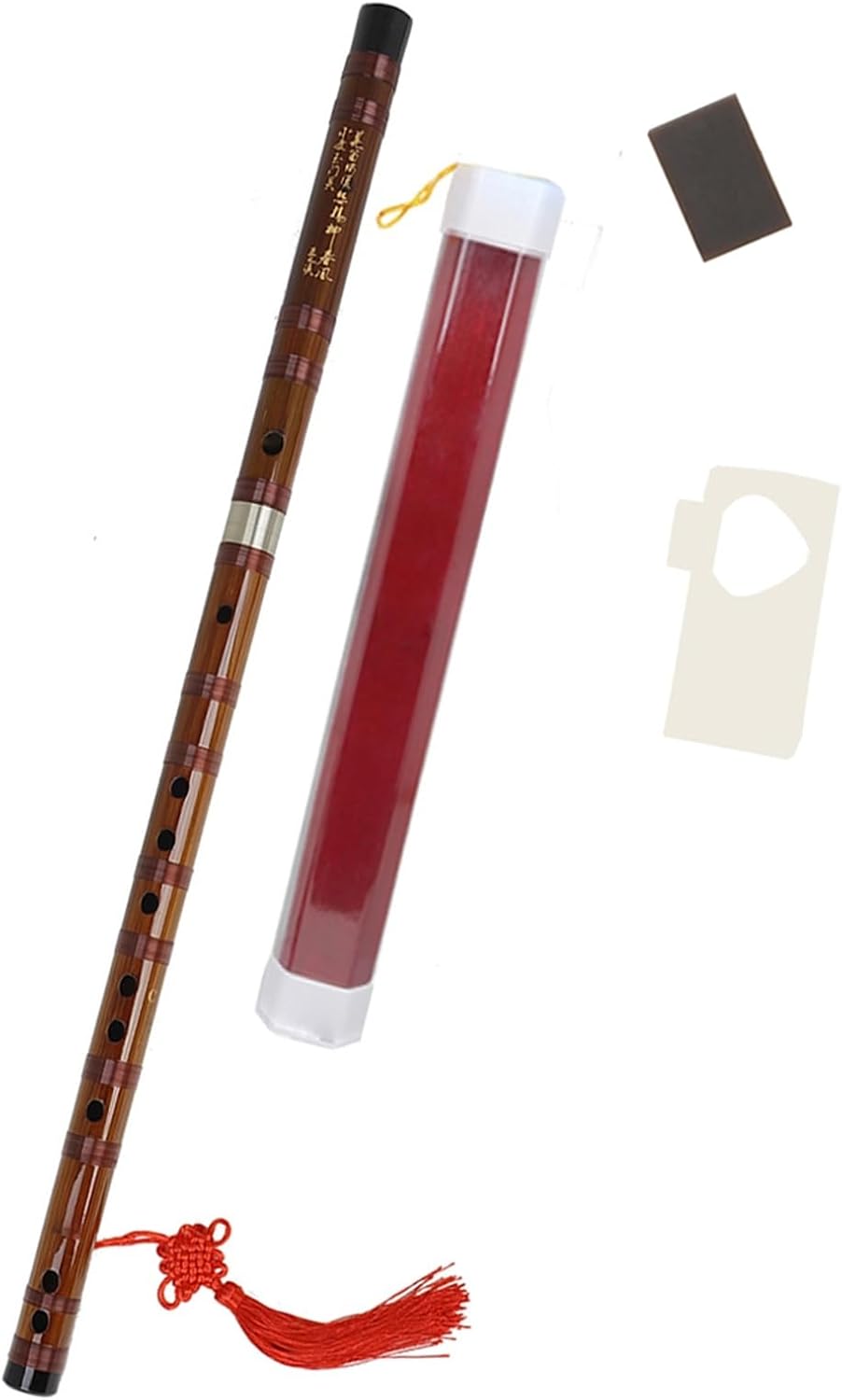 Bamboo Flute Professional Woodwind Musical Instruments C D E F G Key Dizi Transversal Flauta Whistle Beginners Bamboo Flute (Color : Key G)