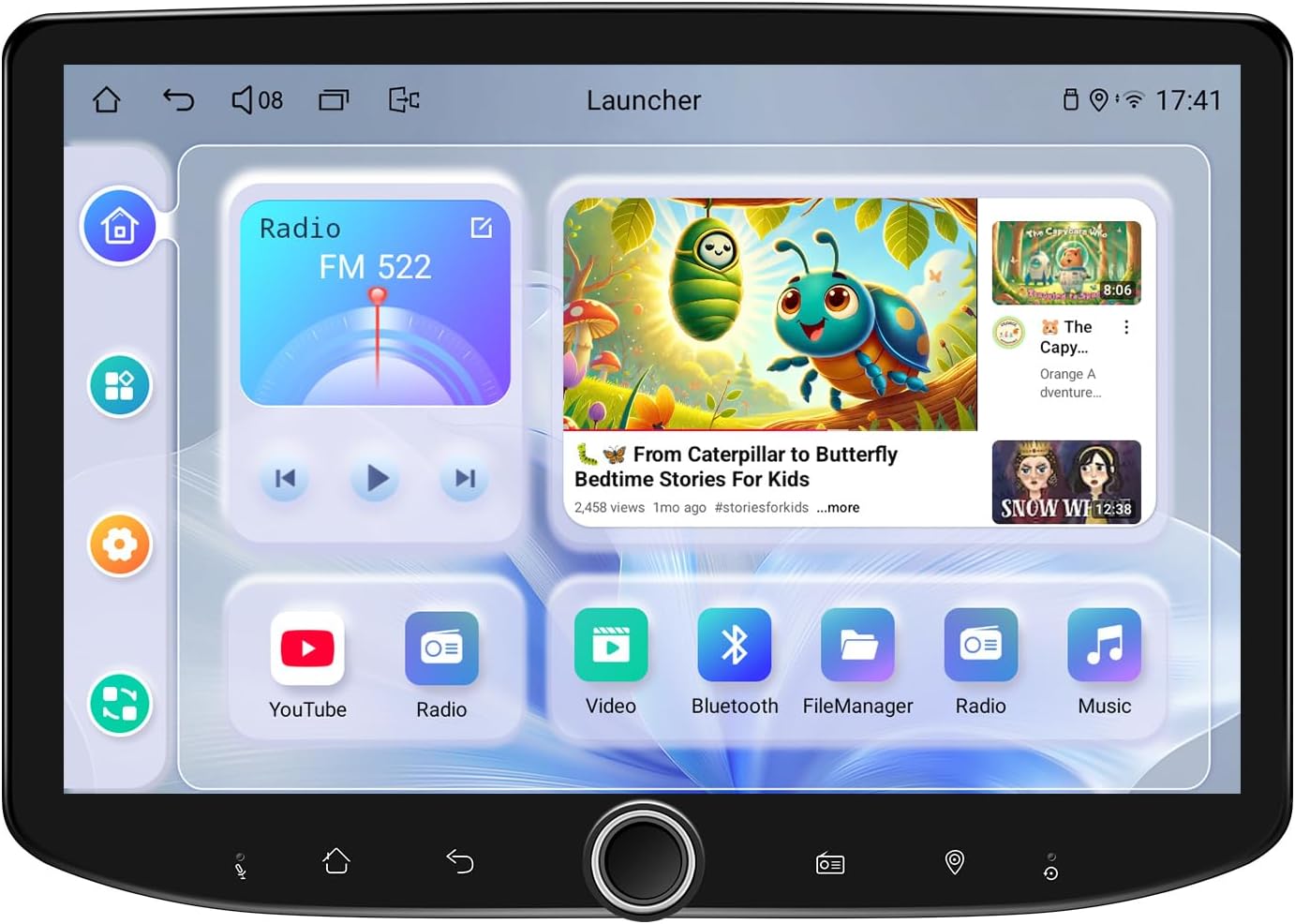 JOYING Car Radio for Toyota Land Cruiser Prado120 & Lexus GX470 2004-2009, Car Stereo 10.1 Inch Touchscreen 8GB+128GB with Carplay&Android auto, Volume Knob(JY-TT100N8-B)(Radio Wiring Harnes B)